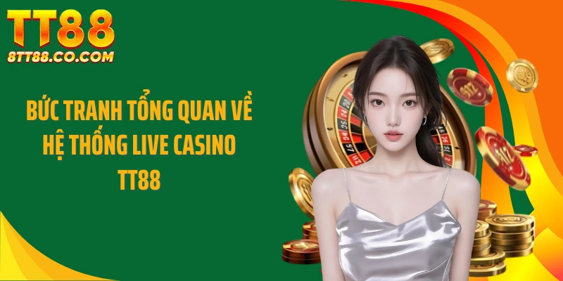 Bức tranh tổng quan về hệ thống live casino TT88